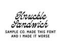 Knuckle Sandwich